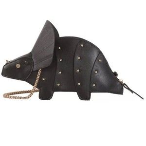 Cute Triceratops Mini Crossbody Bag for Women Purse Dinosaur Shoulder Handbag